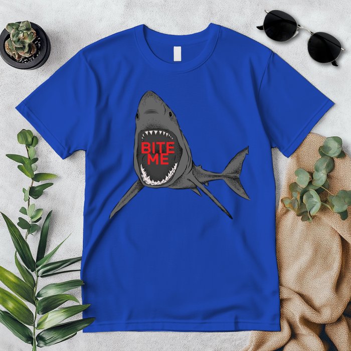Shark Bite Me Premium T-Shirt