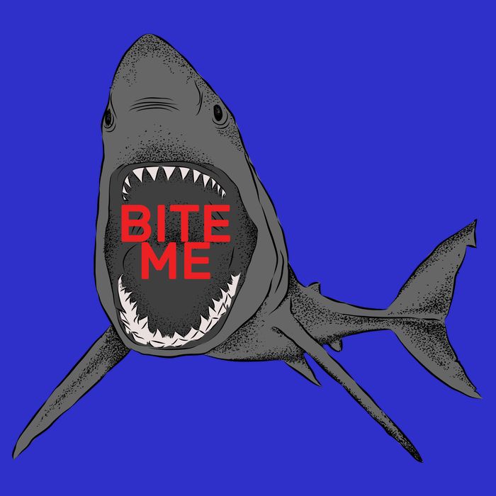 Shark Bite Me Premium T-Shirt