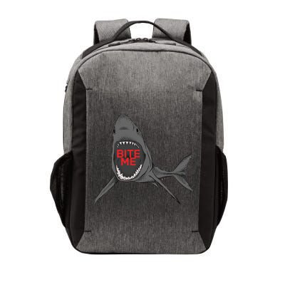 Shark Bite Me Vector Backpack