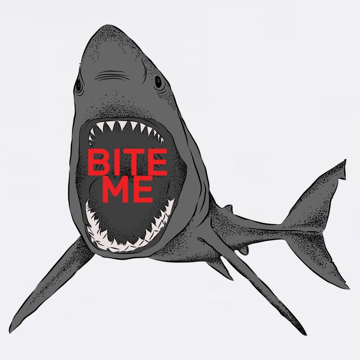 Shark Bite Me Garment-Dyed Sweatshirt