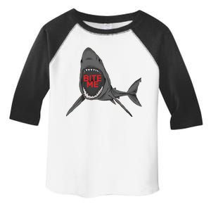 Shark Bite Me Toddler Fine Jersey T-Shirt