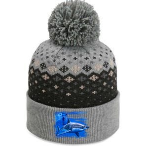 Shark Cage The Baniff Cuffed Pom Beanie