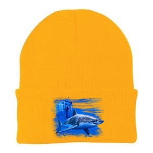 Shark Cage Knit Cap Winter Beanie