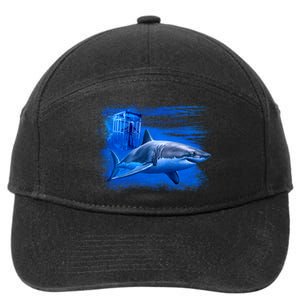 Shark Cage 7-Panel Snapback Hat