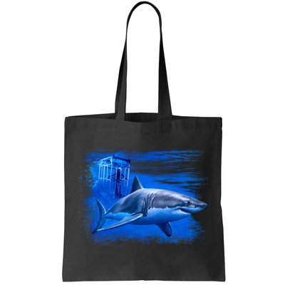 Shark Cage Tote Bag