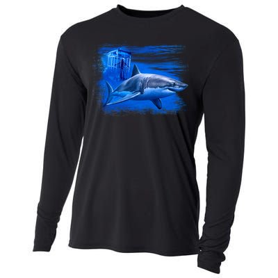 Shark Cage Cooling Performance Long Sleeve Crew