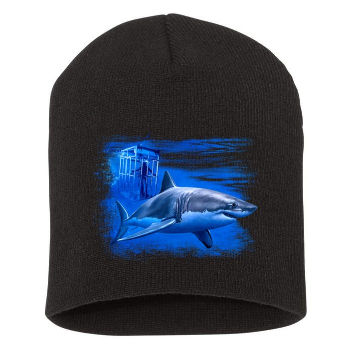 Shark Cage Short Acrylic Beanie