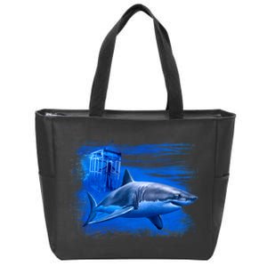 Shark Cage Zip Tote Bag