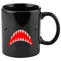 Shark Face Teeth Big Week Costume 11oz C Handle Ceramic Mug