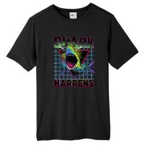 Shark Happens Tall Fusion ChromaSoft Performance T-Shirt