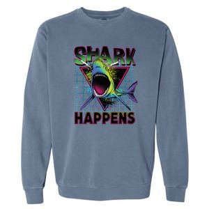 Shark Happens Garment-Dyed Sweatshirt