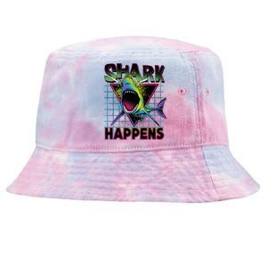 Shark Happens Tie-Dyed Bucket Hat