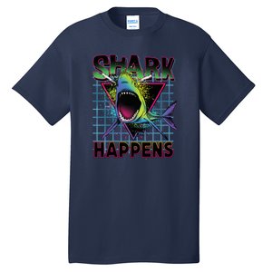 Shark Happens Tall T-Shirt