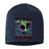 Shark Happens Sustainable Beanie