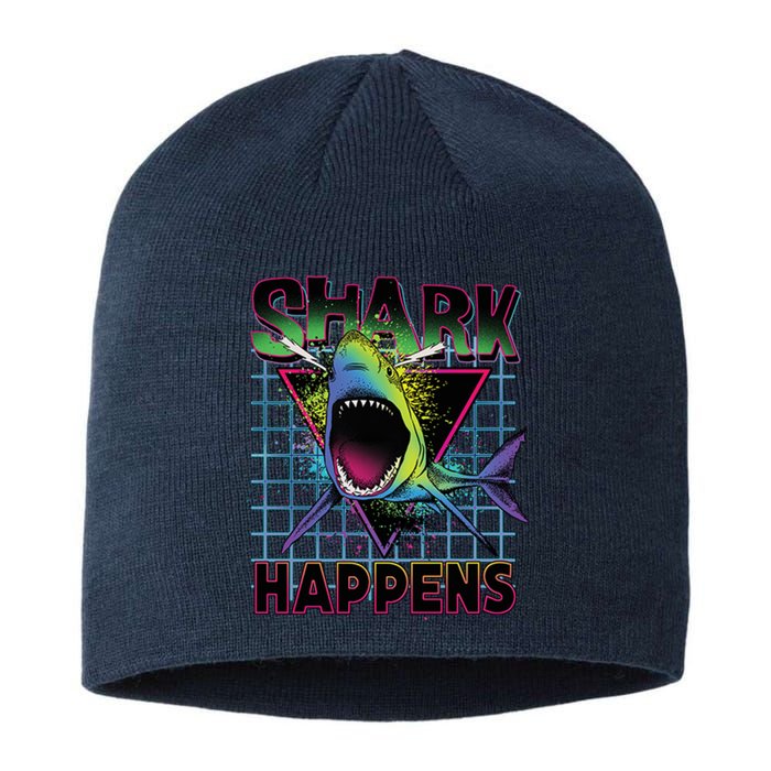 Shark Happens Sustainable Beanie