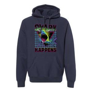 Shark Happens Premium Hoodie