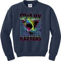 Shark Happens Kids Sweatshirt