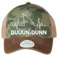 Shark Heartbeat Pulse Duuun-Dunn Legacy Tie Dye Trucker Hat