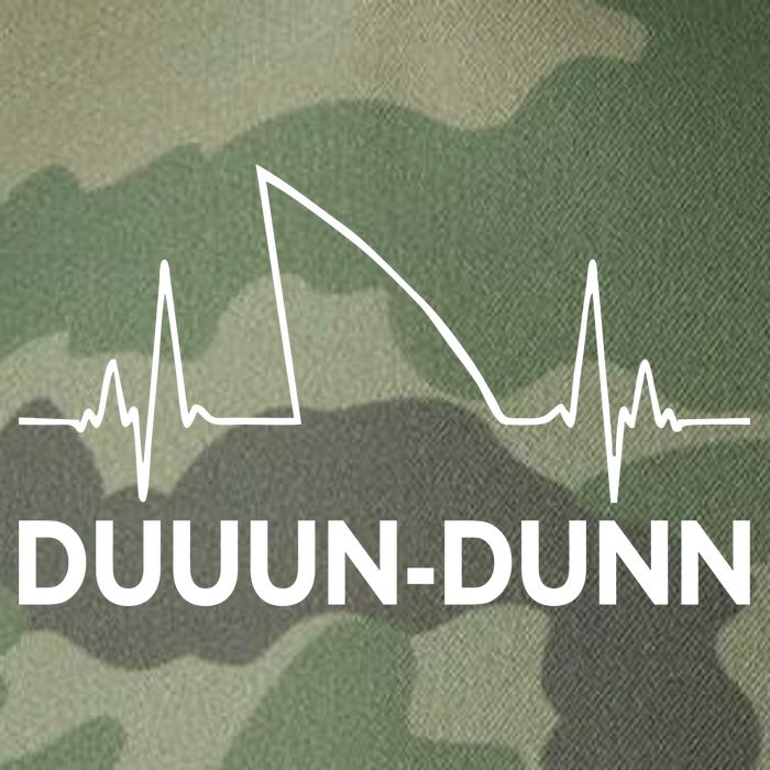 Shark Heartbeat Pulse Duuun-Dunn Legacy Tie Dye Trucker Hat