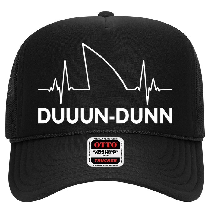 Shark Heartbeat Pulse Duuun-Dunn Trucker Hat