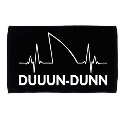 Shark Heartbeat Pulse Duuun-Dunn Microfiber Hand Towel