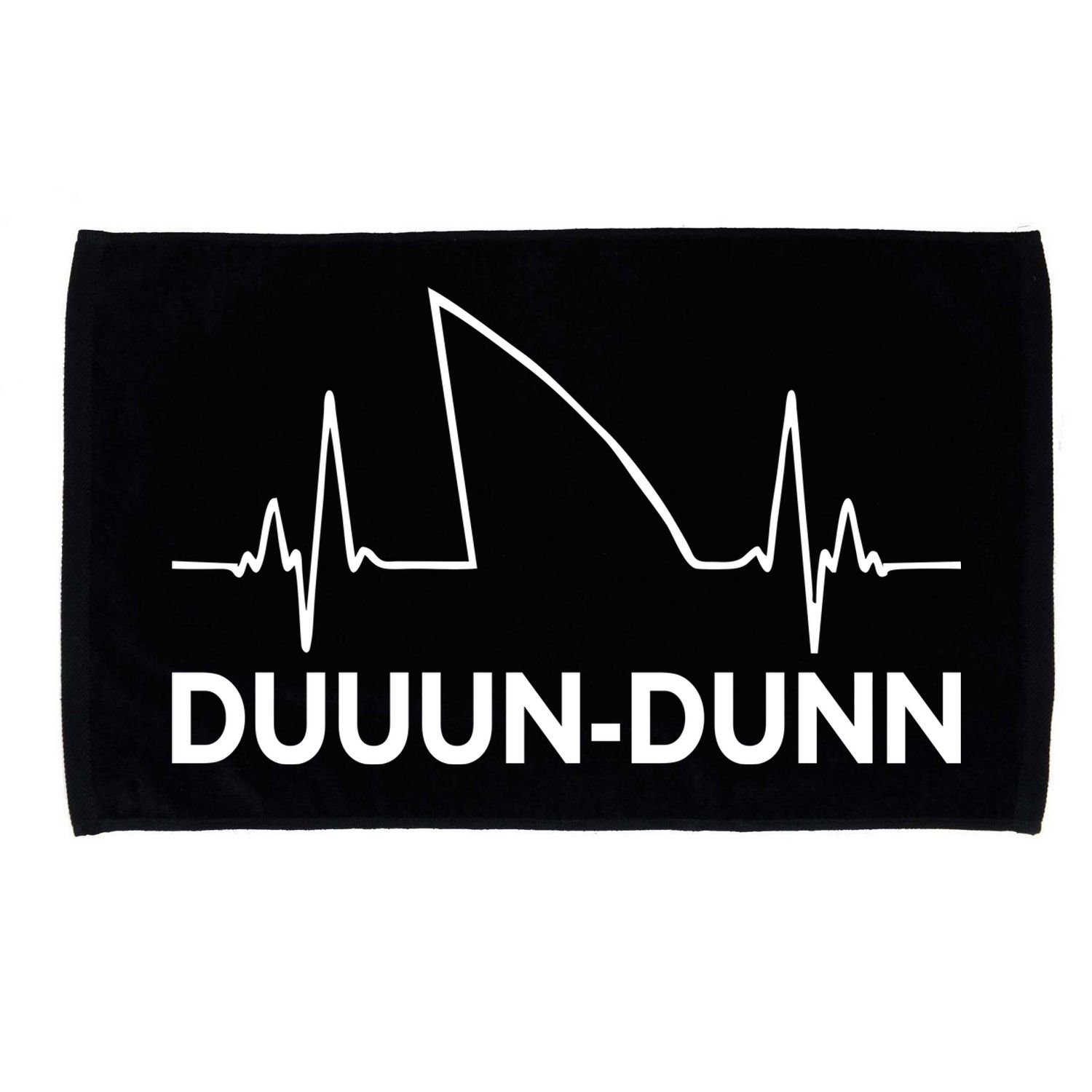 Shark Heartbeat Pulse Duuun-Dunn Microfiber Hand Towel