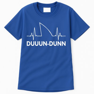 Shark Heartbeat Pulse Duuun-Dunn Tall T-Shirt