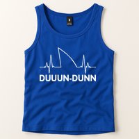 Shark Heartbeat Pulse Duuun-Dunn Tank Top