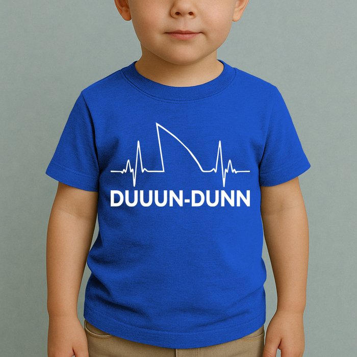 Shark Heartbeat Pulse Duuun-Dunn Toddler T-Shirt