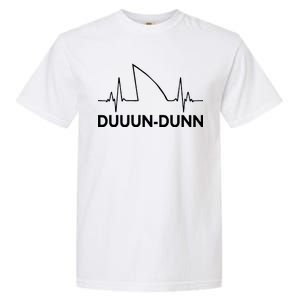 Shark Heartbeat Pulse Duuun-Dunn Garment-Dyed Heavyweight T-Shirt