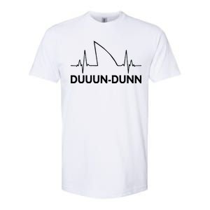 Shark Heartbeat Pulse Duuun-Dunn Softstyle® CVC T-Shirt