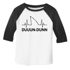 Shark Heartbeat Pulse Duuun-Dunn Toddler Fine Jersey T-Shirt