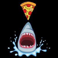 Shark Pizza Attack Mug