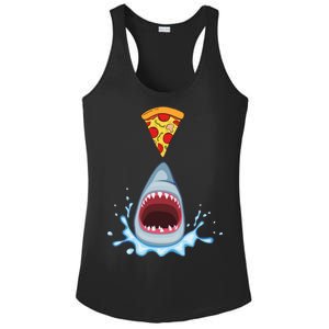 Shark Pizza Attack Ladies PosiCharge Competitor Racerback Tank