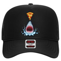 Shark Pizza Attack Trucker Hat