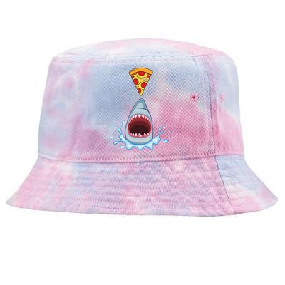 Shark Pizza Attack Tie-Dyed Bucket Hat