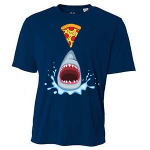 Shark Pizza Attack Cooling Performance Crew T-Shirt