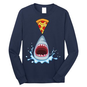 Shark Pizza Attack Long Sleeve Shirt