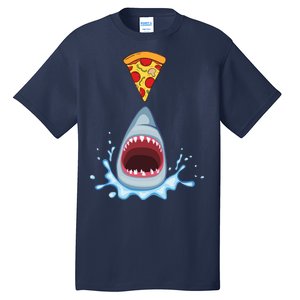 Shark Pizza Attack Tall T-Shirt