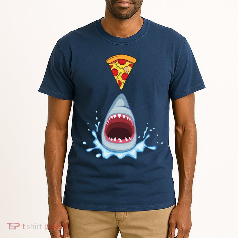 Shark Pizza Attack Tall T-Shirt