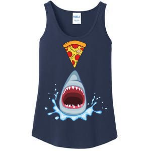 Shark Pizza Attack Ladies Essential Tank