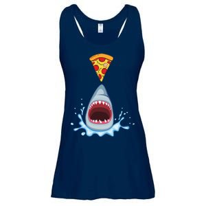 Shark Pizza Attack Ladies Essential Flowy Tank