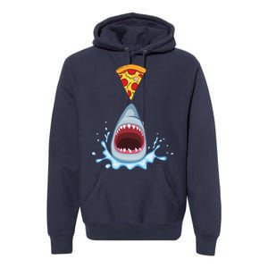 Shark Pizza Attack Premium Hoodie