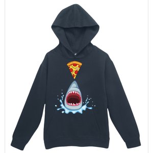 Shark Pizza Attack Urban Pullover Hoodie