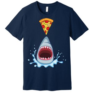 Shark Pizza Attack Premium T-Shirt