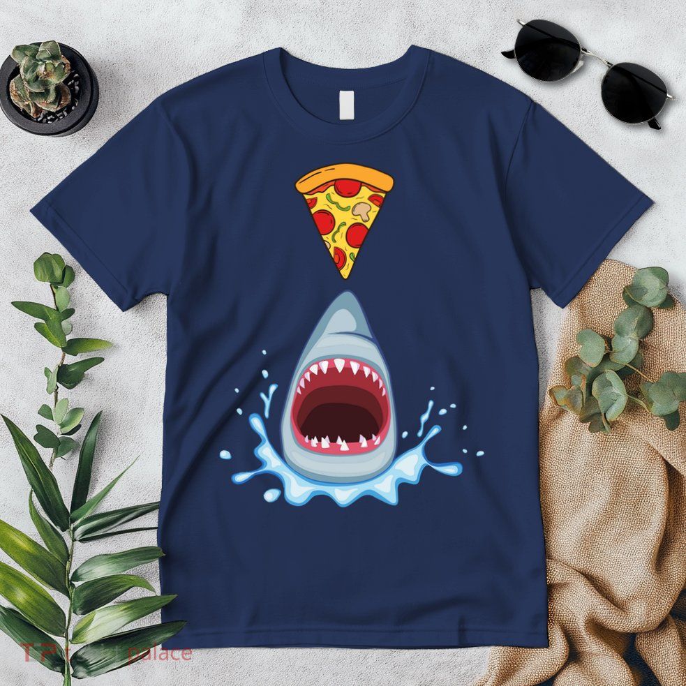 Shark Pizza Attack Premium T-Shirt