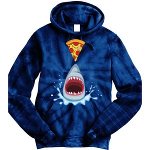 Shark Pizza Attack Tie Dye Hoodie