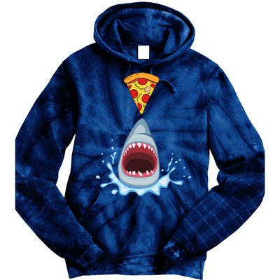 Shark Pizza Attack Tie Dye Hoodie