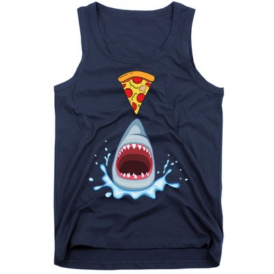 Shark Pizza Attack Tank Top