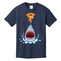 Shark Pizza Attack Kids T-Shirt